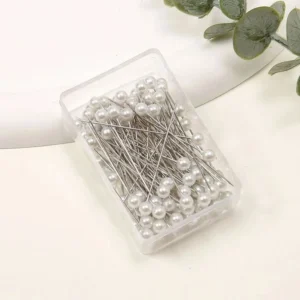 white colour ball pins
