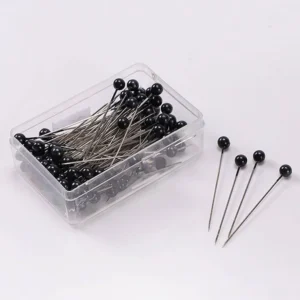black colour ball pins
